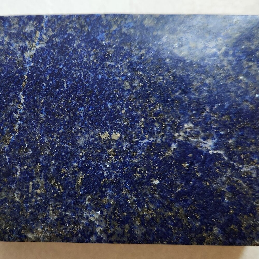 Genuine lapis lazuli trinket box from Afghanistan